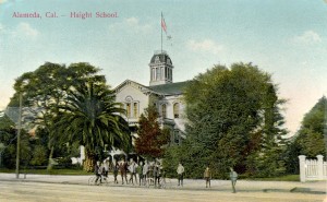 Haight School, Alameda, Cal., mailed 1911                 